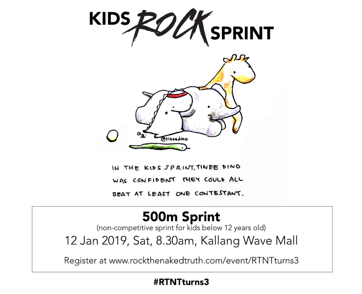 RTNTturns3 x kids sprint 2
